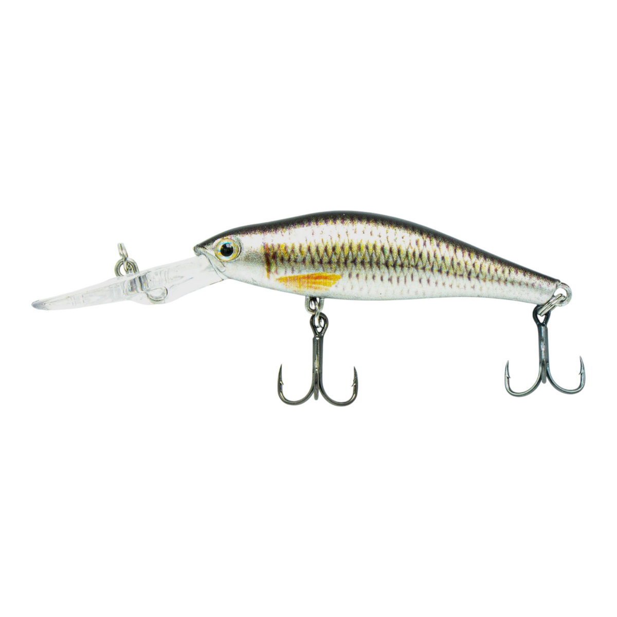 Fish-ing.net KG TIEFENLÄUFER Wobbler mit 8,5cm Länge, langer Tauchschaufel und realistischer Fisch-Optik