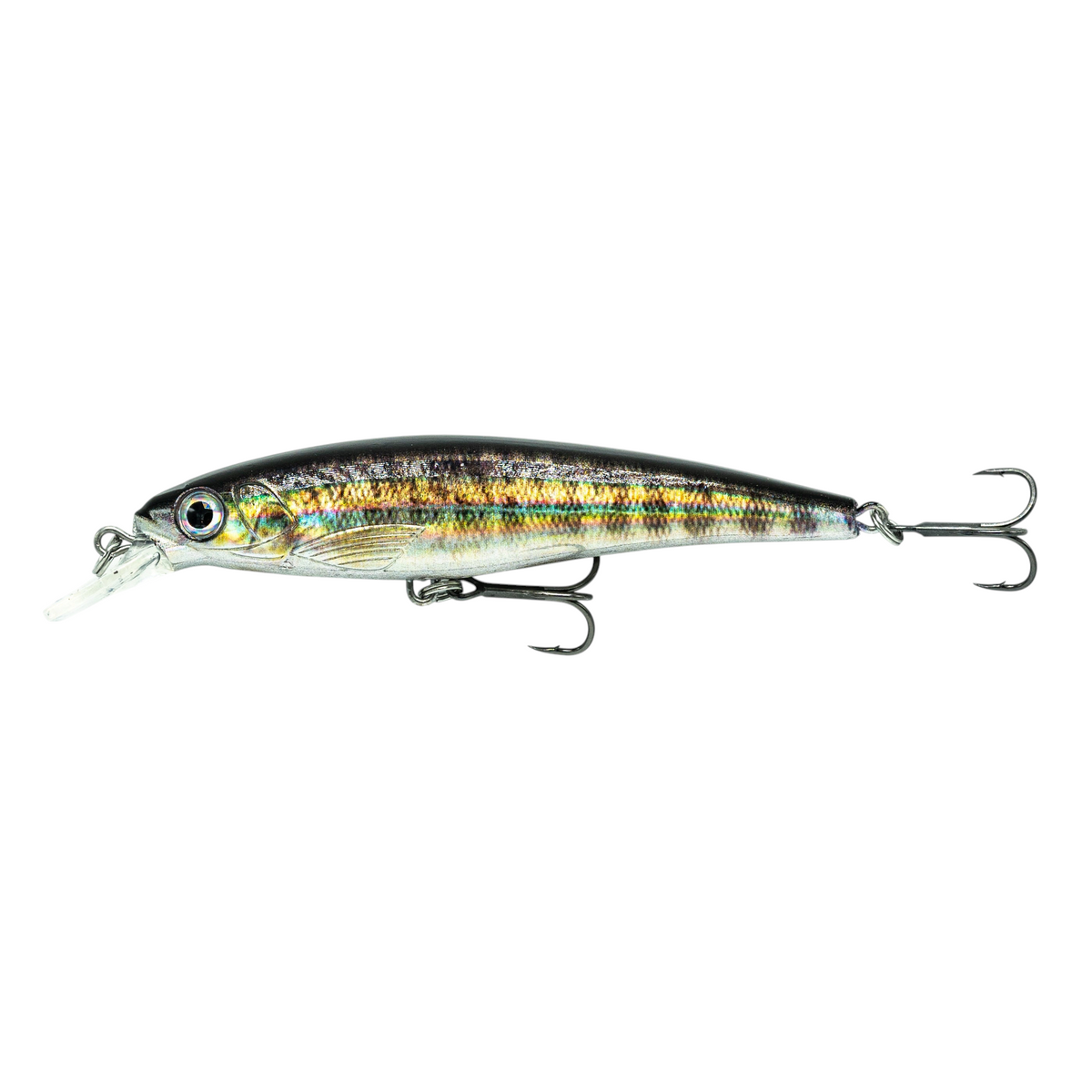 Fish-ing.net KG DONAURÄUBER-Z schwimmender Wobbler mit Long-Cast-System für Raubfische in natürlichem Design