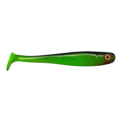 Shrady 12cm in Toxic Perch – Gummifisch mit Schraubsystem von fish-ing