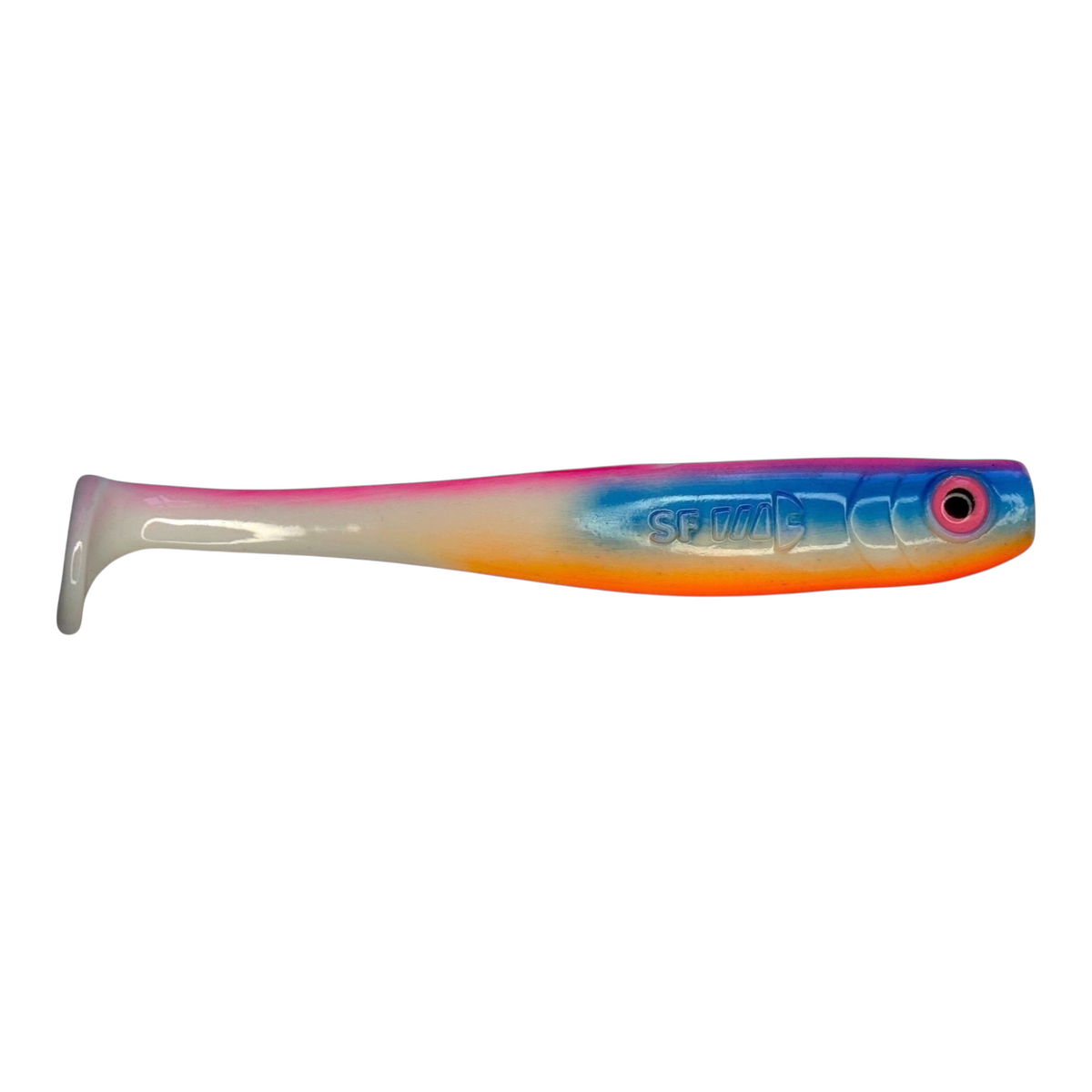 Shrady 14cm in Bunti – Gummifisch mit Schraubsystem von fish-ing