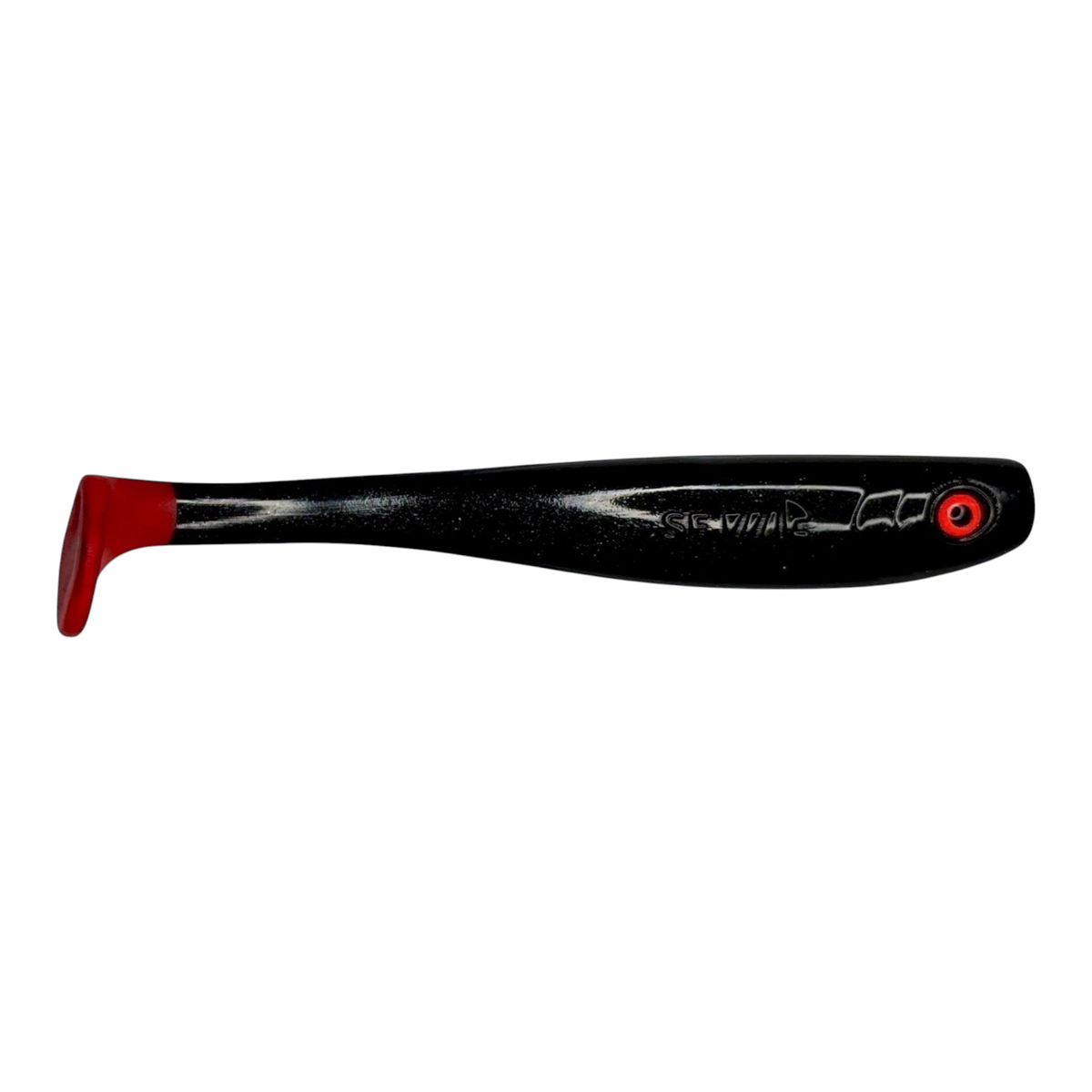 Shrady 14cm in Dark UV Red – Gummifisch mit Schraubsystem von fish-ing