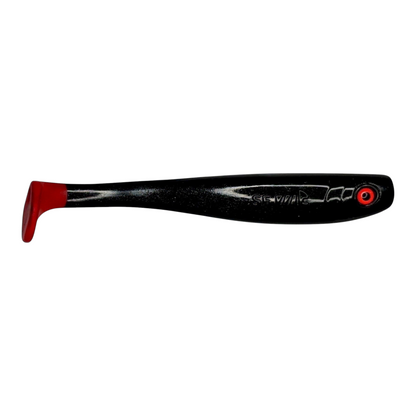 Shrady 14cm in Dark UV Red – Gummifisch mit Schraubsystem von fish-ing