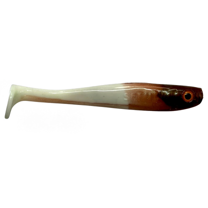 Shrady 10cm in Cow Spot – Gummifisch mit Schraubsystem von fish-ing