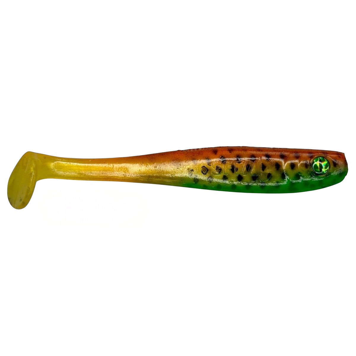 Shrady 10cm in Fire Snake – Gummifisch mit Schraubsystem von fish-ing
