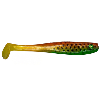 Shrady 10cm in Fire Snake – Gummifisch mit Schraubsystem von fish-ing
