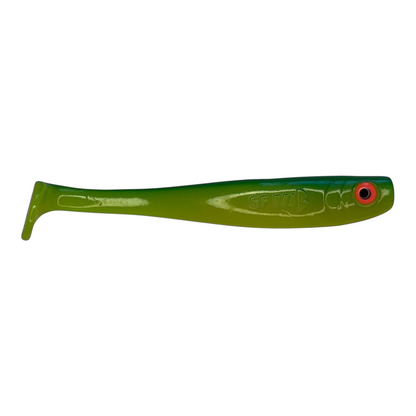 Shrady 14cm in Neon Mamba – Gummifisch mit Schraubsystem von fish-ing