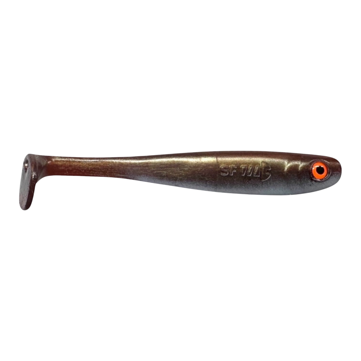 Shrady 12cm in Bronze Goby – Gummifisch mit Schraubsystem von fish-ing
