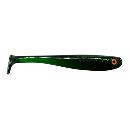 Shrady 12cm in Smaragd – Gummifisch mit Schraubsystem von fish-ing