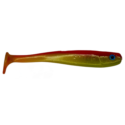 Shrady 10cm in Pink Lime – Gummifisch mit Schraubsystem von fish-ing