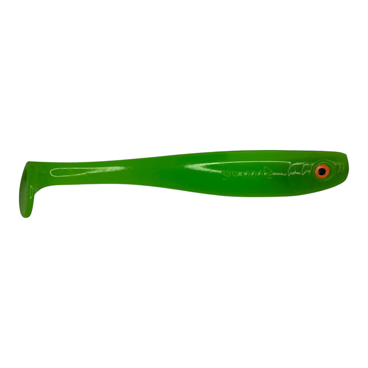 Shrady 14cm in Toxic Green – Gummifisch mit Schraubsystem von fish-ing