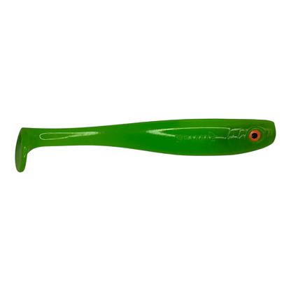 Shrady 14cm in Toxic Green – Gummifisch mit Schraubsystem von fish-ing